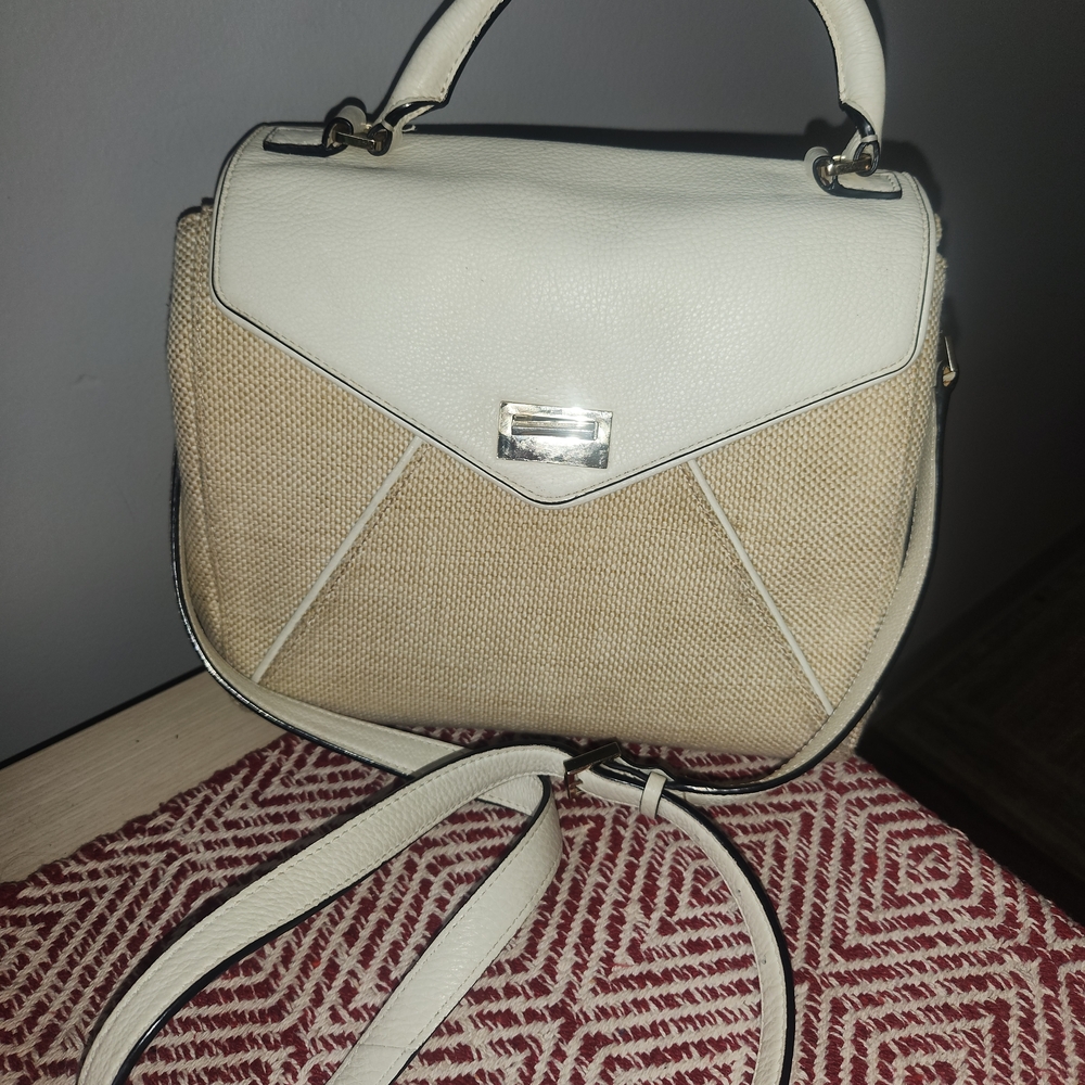 Kate Spade Cream and Tan Satchel - Picture 13 of 13